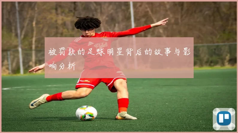 被罚款的足球明星背后的故事与影响分析